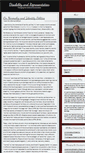 Mobile Screenshot of disabilityandrepresentation.com